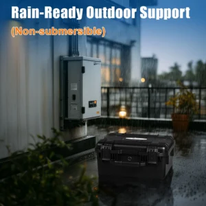 ampgarden 48v 105ah lifepo₄ battery – suitcase case